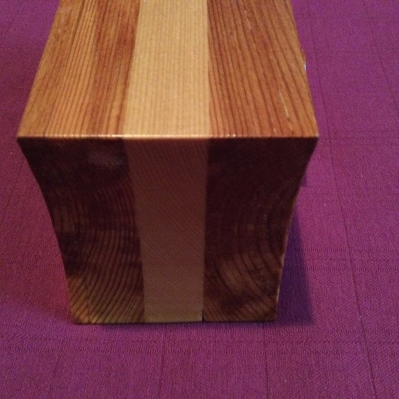 Fred Quist Handmade Wood Crafted Mini Desk Jewelry Box Decor Heart Drawer 5.75" - Picture 5 of 9